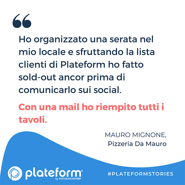#Plateformstories - Pizzeria Da Mauro